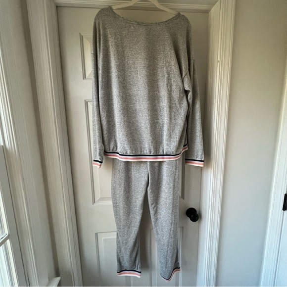 NWT Lucky Brand PJ Set Heathered Grey Size XL - Picture 7 of 7